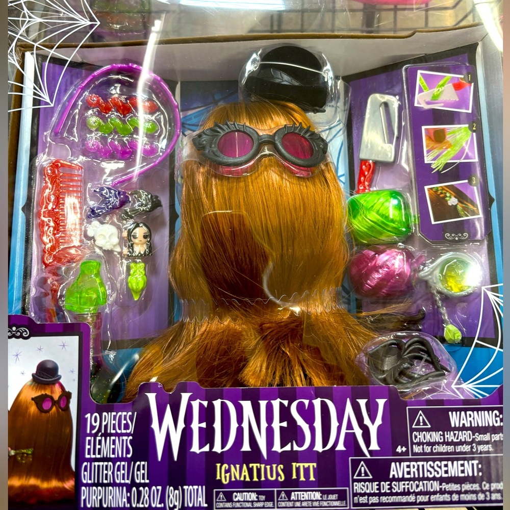 Wednesday Adam’s cousin it doll brand new never used never took out of box